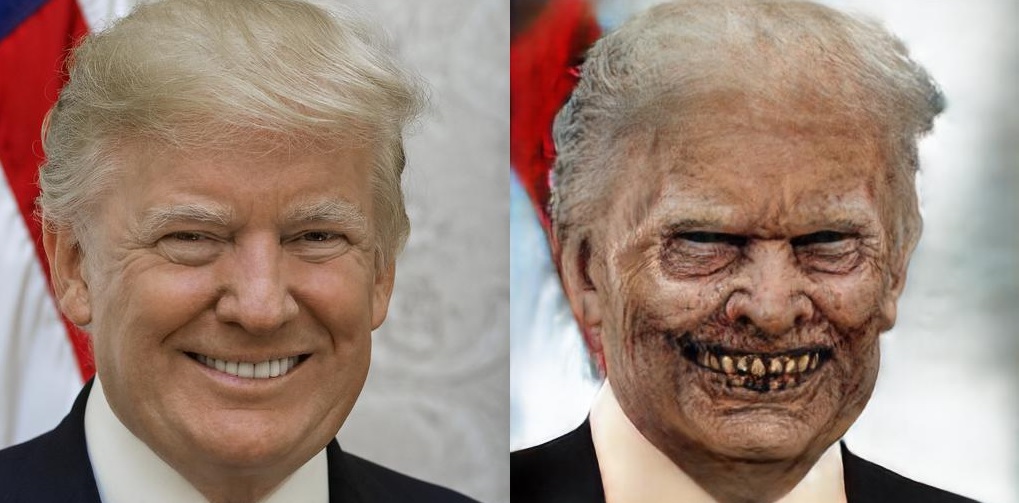 trump zombie
