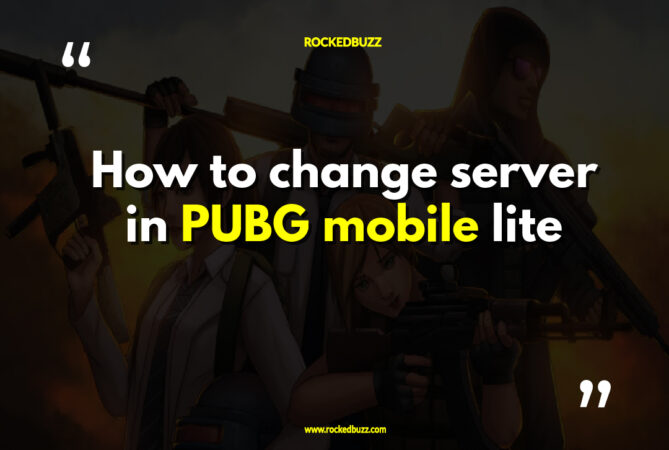 Change Server in PUBG Mobile