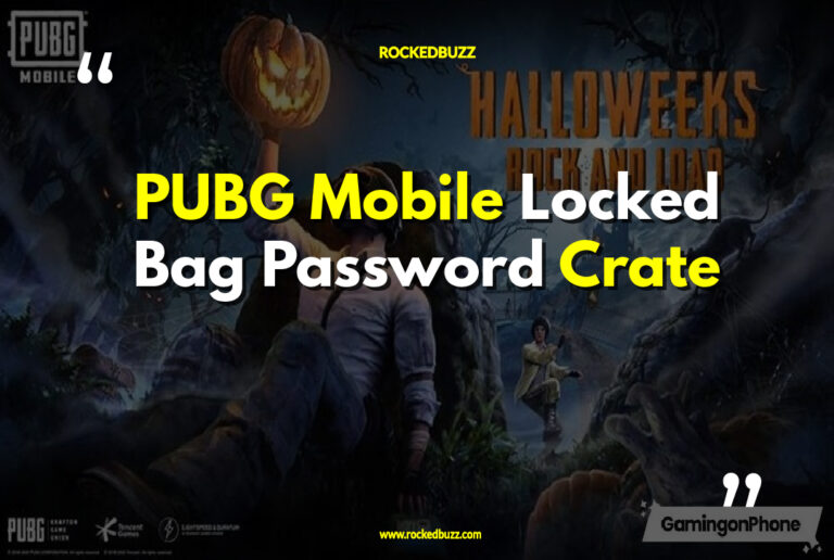 PUBG Mobile Locked Bag Password Crate