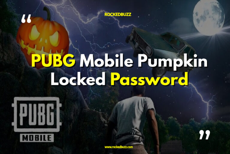 PUBG Mobile Pumpkin Locked Password
