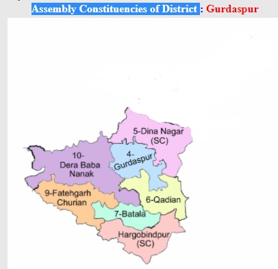 Select Assembly Constituencies of District