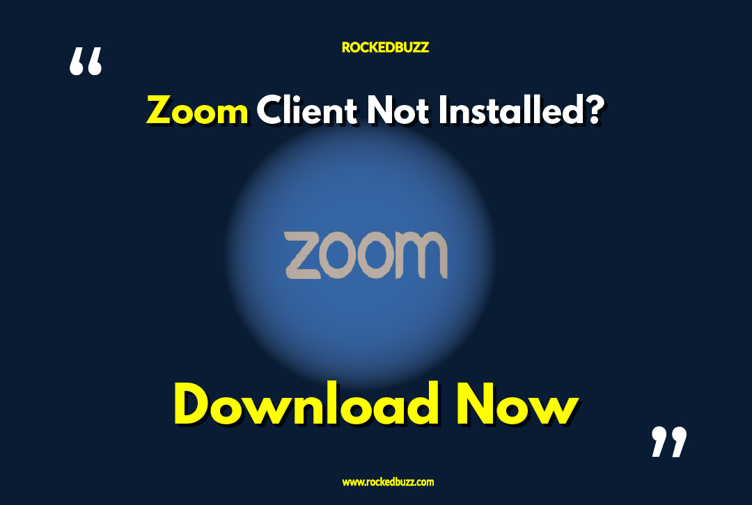 install zoom desktop application