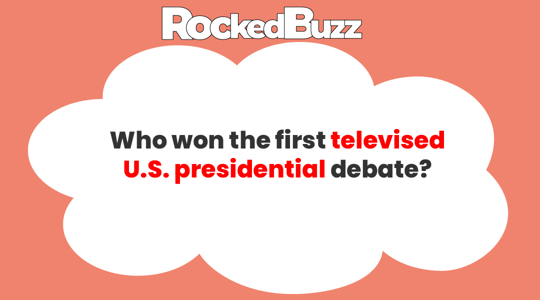 Who won the first televised U.S. presidential debate?