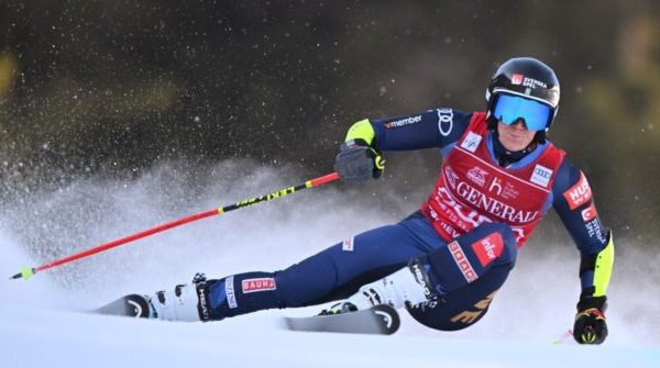 sweden sara hector holds lead cup giant slalom race at killington vermont afp 640x335