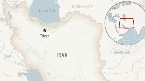 iran is locator map iran capital tehran ap photo iran 640x335