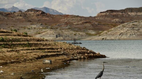 huge lake mead formed by damming of colorado river is at historically levels afp 640x335