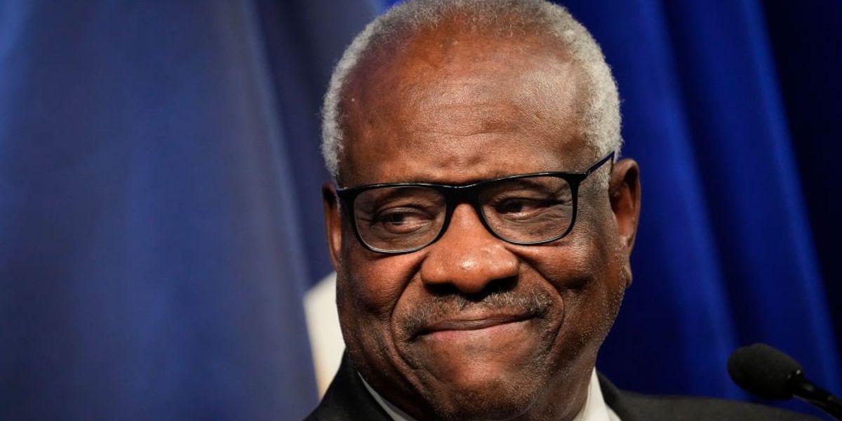 clarence thomas is telling on himself